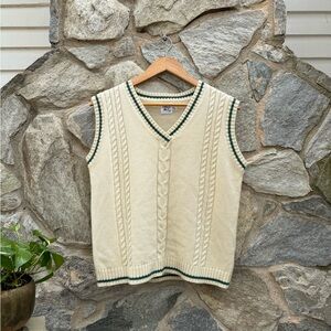 Princess Polly Oversized Cable Knit Sweater Vest